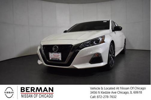 Pearl White Tricoat 2019 Nissan Altima 2.5 SR