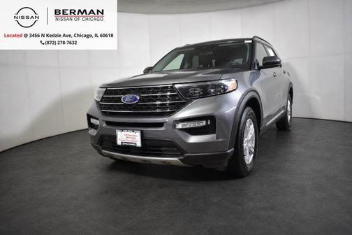 Carbonized Gray Metallic 2023 Ford Explorer XLT