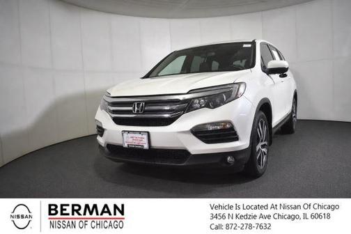 White Diamond Pearl 2016 Honda Pilot EX-L