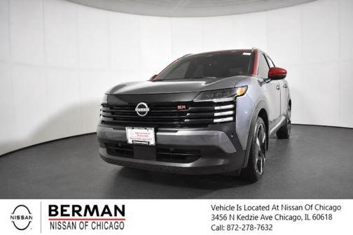 Gun Metallic/Scarlet Ember Tintcoat 2025 Nissan Kicks SR