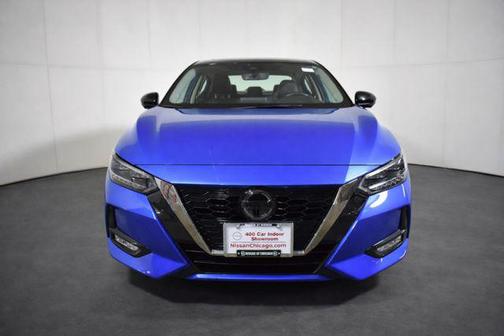 Electric Blue Metallic/Super Black 2023 Nissan Sentra SR