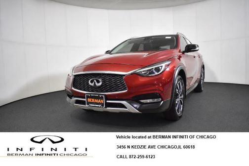 Magnetic Red 2017 INFINITI QX30 Premium