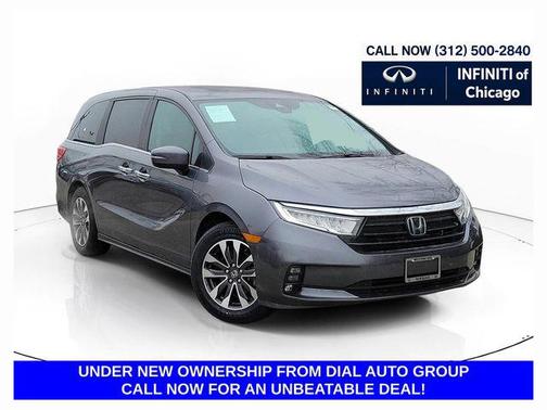 Modern Steel Metallic 2024 Honda Odyssey EX-L