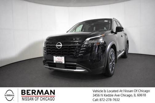 Super Black 2026 Nissan Pathfinder Platinum
