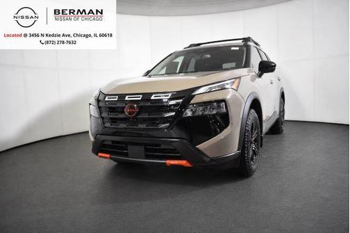Baja Storm Metallic 2026 Nissan Rogue Rock Creek