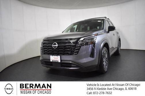 Gun Metallic 2026 Nissan Pathfinder SV