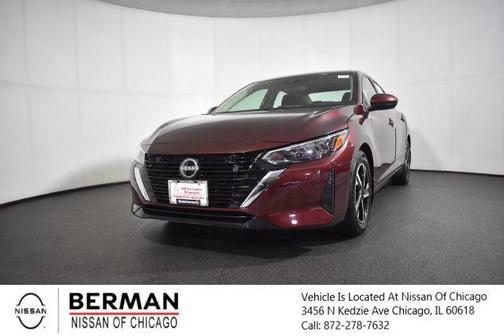 Rosewood Metallic 2024 Nissan Sentra SV