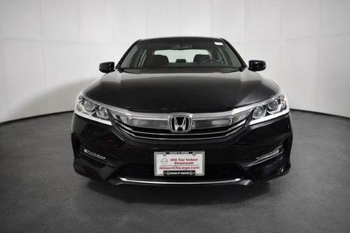 Black 2017 Honda Accord EX-L