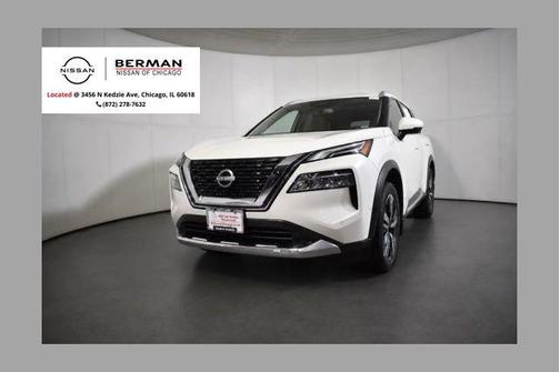 Pearl White Tricoat 2023 Nissan Rogue Platinum