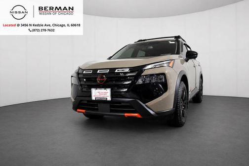 Baja Storm Metallic 2025 Nissan Rogue Rock Creek