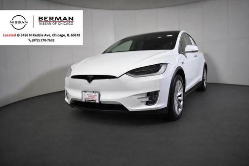 Pearl White Multi-Coat 2016 Tesla Model X 70D