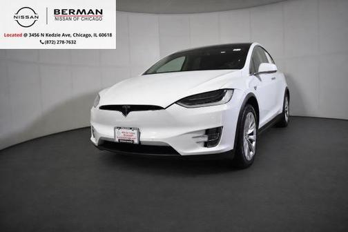 White 2016 Tesla Model X 90D