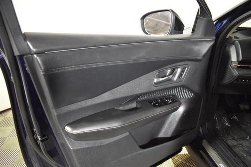 Deep Ocean Blue Pearl/Black Diamond Pearl 2023 Nissan ARIYA ENGAGE+