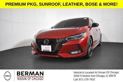 Scarlet Ember Tintcoat 2023 Nissan Sentra SR