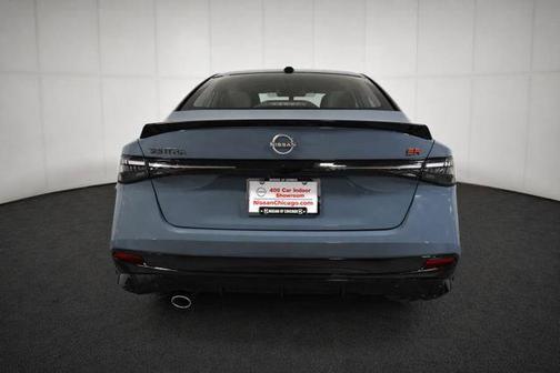 Atlantic Gray Metallic/Super Black 2026 Nissan Sentra SR