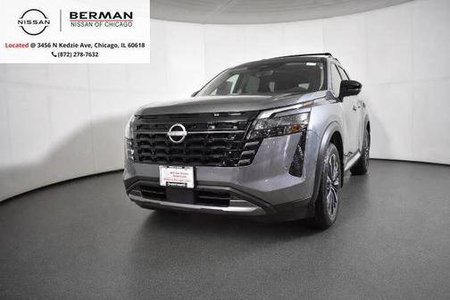 Gun Metallic 2026 Nissan Pathfinder Platinum