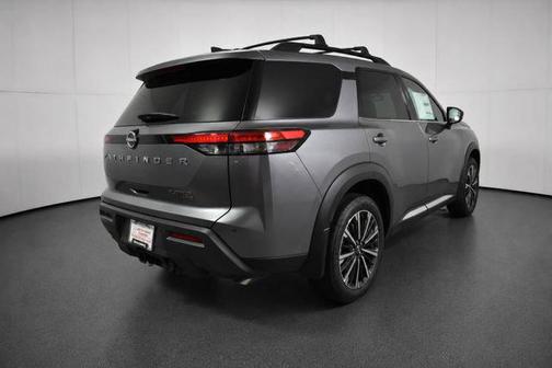 Gun Metallic 2026 Nissan Pathfinder Platinum