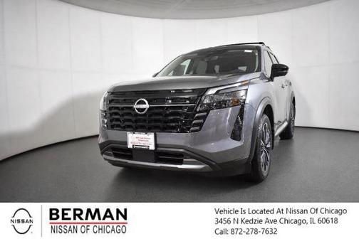 Gun Metallic 2026 Nissan Pathfinder Platinum
