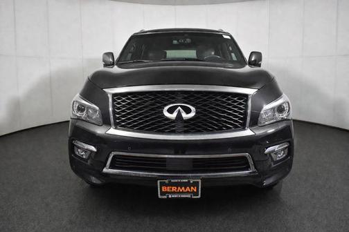 Imperial Black 2017 INFINITI QX80 Limited