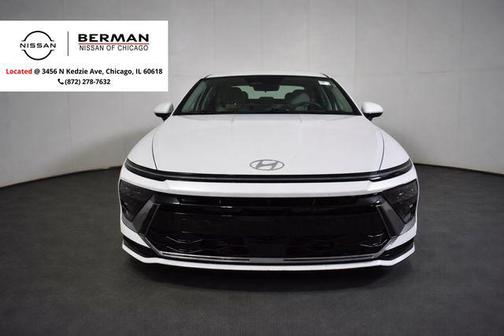 Serenity White 2025 Hyundai SONATA SEL
