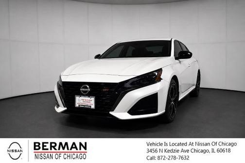 Pearl White Tricoat 2023 Nissan Altima SR FWD