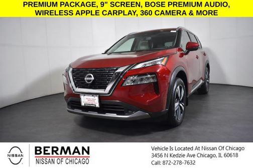 Scarlet Ember Tintcoat 2023 Nissan Rogue SL