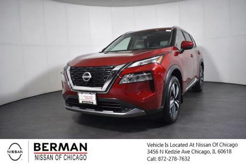 Scarlet Ember Tintcoat 2023 Nissan Rogue SL