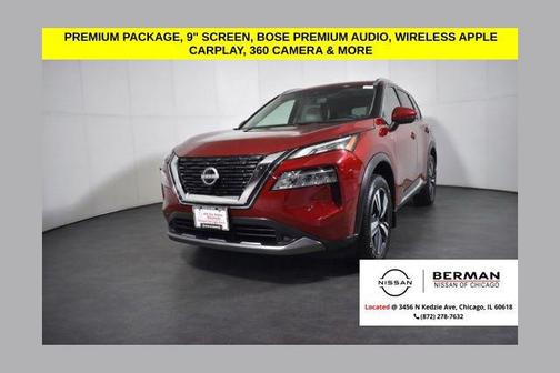 Scarlet Ember Tintcoat 2023 Nissan Rogue SL