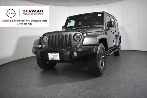 Granite Crystal Metallic Clearcoat 2018 Jeep Wrangler JK Unlimited Sport