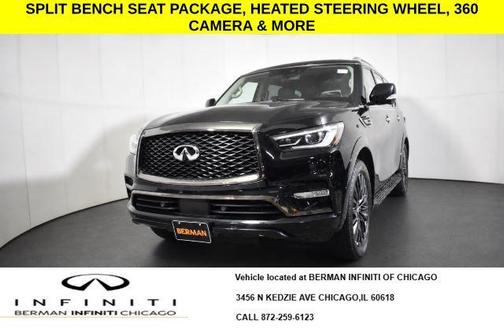 Black Obsidian 2023 INFINITI QX80 PREMIUM SELECT AWD