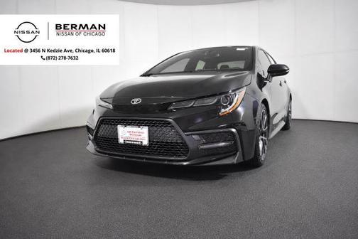 Black Sand Pearl 2021 Toyota Corolla SE
