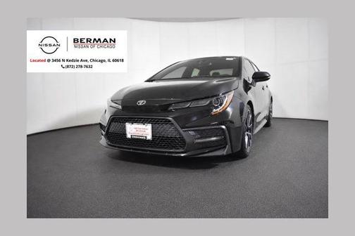 Black Sand Pearl 2021 Toyota Corolla SE