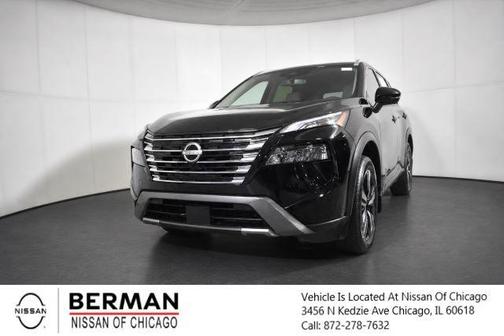 Super Black 2025 Nissan Rogue SL