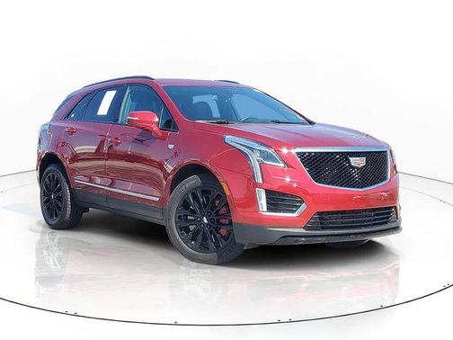 Radiant Red Tintcoat 2024 Cadillac XT5 Sport