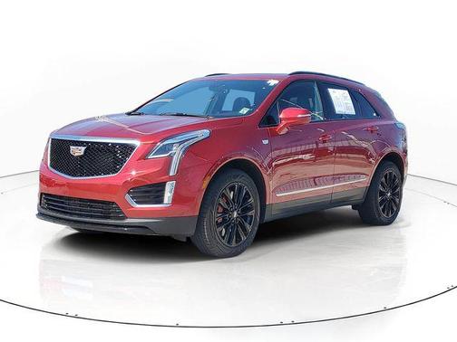Radiant Red Tintcoat 2024 Cadillac XT5 Sport
