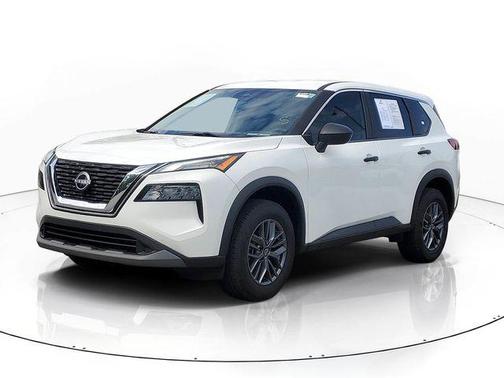 Glacier White 2023 Nissan Rogue S