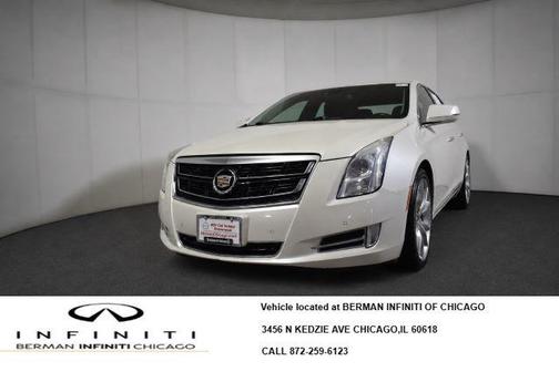White Diamond Clearcoat 2015 Cadillac XTS Vsport Premium