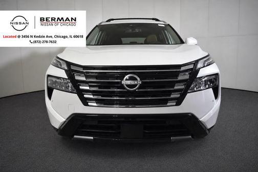 Everest White Pearl 2025 Nissan Rogue Platinum