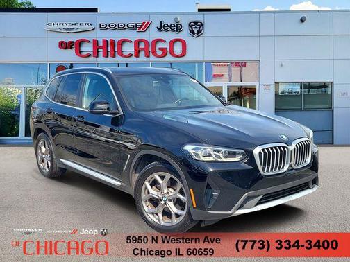 Jet Black 2023 BMW X3 sDrive30i