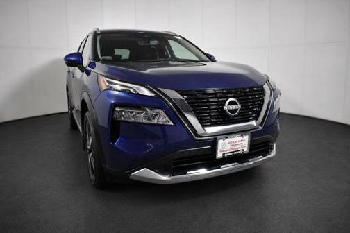 Caspian Blue Metallic 2023 Nissan Rogue Platinum