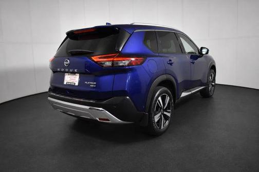 Caspian Blue Metallic 2023 Nissan Rogue Platinum