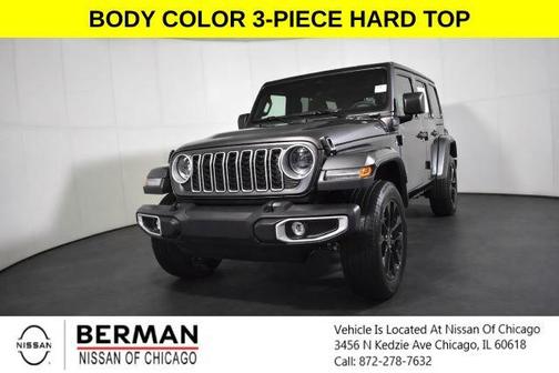 Granite Crystal Metallic Clearcoat 2025 Jeep Wrangler 4xe Sahara