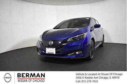 Deep Blue Pearl 2025 Nissan Leaf SV PLUS