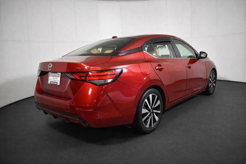 Scarlet Ember Tintcoat 2023 Nissan Sentra SV