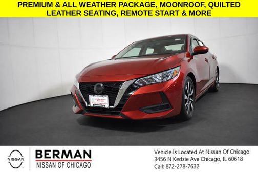 Scarlet Ember Tintcoat 2023 Nissan Sentra SV