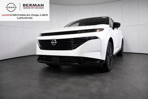 Everest White Pearl Tricoat/Super Black 2026 Nissan Murano Platinum
