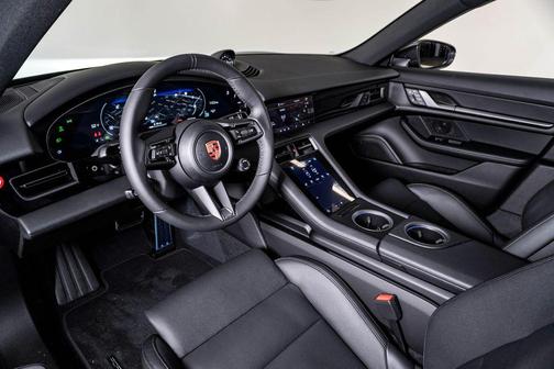 Volcano Grey Metallic 2026 Porsche Taycan 4