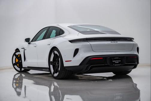 White 2026 Porsche Taycan Turbo