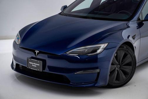 Blue 2024 Tesla Model S Base