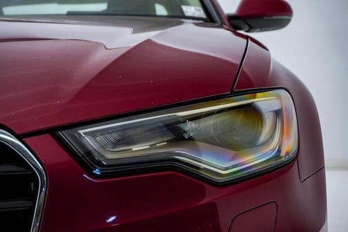 Garnet Red Pearl Effect 2013 Audi A6 3.0T Prestige Quattro